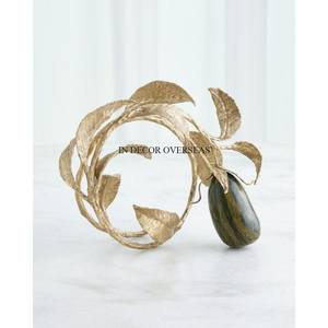 Dernier modèle Arrivée Haute Qualité Plaqué Or Qualité Supérieure Métal Fantaisie Unique Designer Maison & Hôtel Sculptures Décoratives - Product Image 4