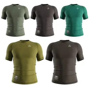 Wholesale <b>Men's</b> <b>Compression</b> <b>Shirt</b> 100% Cotton Eco-friendly, Factory Direct - Product Image 4