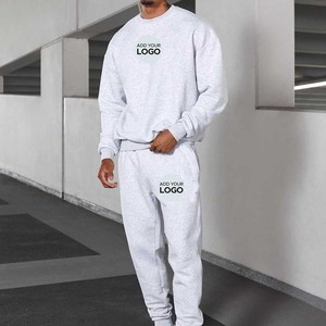 Ensemble de survêtements 2 pièces pour hommes, pulls molletonnés et pantalons de jogging, ensemble de survêtements actifs - Product Image 2