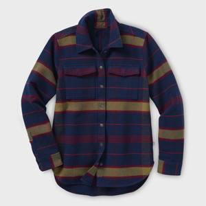 Tallas grandes para mujer Crosshaul Overshirt-Cálido y duradero, ideal para capas sobre trajes casuales o ropa de trabajo en climas fríos - Product Image 1