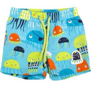 Bañador de secado rápido personalizado para niños, pantalones cortos de playa ligeros, suaves, elásticos y transpirables, ecológicos con estampado de dibujos animados - Product Image 3