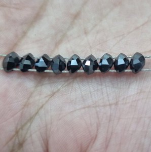 Cuentas de diamante de moissanita de corte Marquesa de 4*6 MM, cuentas de lujo de moissanita para collar de moissanita y joyería personalizada - Product Image 2