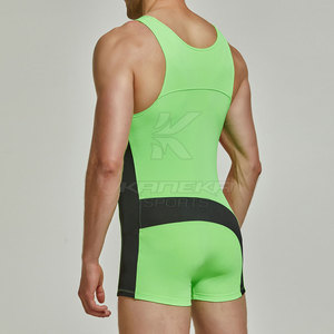 Combinaison de lutte en polyester personnalisée, dernier design 2026, impression numérique, marque KANEKA SPORTS, légère, ajustée, séchage rapide - Product Image 2