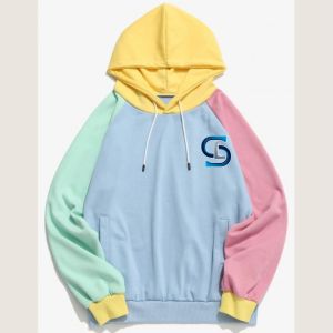 เสื้อฮู้ดสวมหัวมีฮู้ดแขนเสื้อสีดำ80 2025ปีทำจากผ้าฝ้ายโพลี20 - Product Image 2