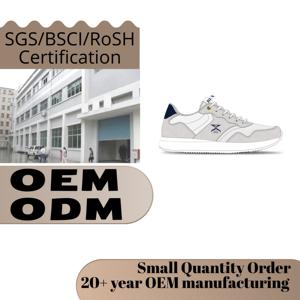 Chaussures de sport pour hommes personnalisables, chaussures décontractées, élégantes, respirantes, en maille Fly-knit, dessus en PU - Product Image 2