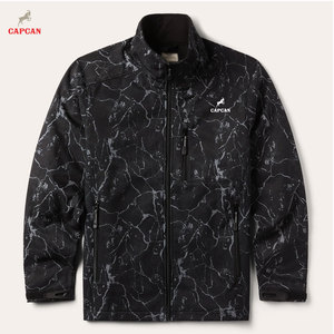 Latest Design Best Selling Softshell Winter Jacket for Adult Men Lightweight Eco-Friendly <b>Windproof</b> Breathable Front Logo - Product Image 1
