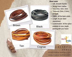Dernières Offre Spéciale Bracelets plats en cuir pour la fabrication de bijoux pour bracelet DIY et autres accessoires au prix de vente - Product Image 3