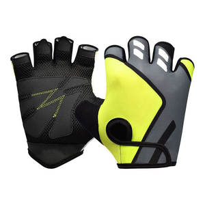 Wholesale Price <b>Men's</b> Weightlifting Workout Gym <b>Gloves</b> Customized Logo Adjustable Training Fitness Leather <b>Gloves</b> Sports - Product Image 1