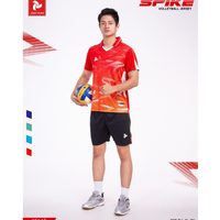 Vente en gros de maillots de volley-ball personnalisés Just Play SPIKE, 100% polyester, couleurs personnalisées, impression par transfert thermique, unisexe adulte