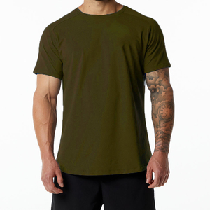 T-shirts 100% polyester coton sensation taille américaine t-shirts en polyester vierges pour sublimation t-shirts impression personnalisée unie - Product Image 4