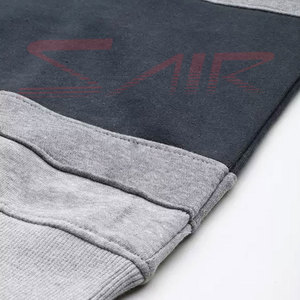 Sweat-shirt en molleton 100% coton pour homme, tendance classique, logo personnalisé, écologique, 330g, couleur unie, décontracté, manches longues - Product Image 6