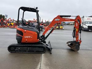 Mini-excavatrice Kubota U27-4 d'occasion à prix abordable, poids opérationnel, tous modèles, godet de 8 m, moteur, engrenages, PLC, boîte de vitesses, à vendre - Product Image 5