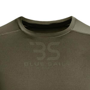 2024 Logo personnalisé imprimé hommes Gym Rash Guard respirant à manches courtes chemise pour MMA personnalisé couleur Compression vêtements - Product Image 6