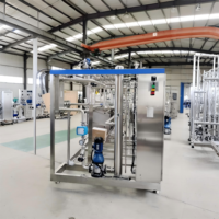 Pasteurisateur de liquide d'œuf Qingji 6000L/H avec structure de plaques en acier inoxydable, contrôle automatique PLC, capacité de production de 0,5 à 30T/H