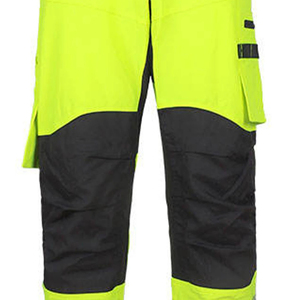 กางเกงทำงานสะท้อนแสง ความปลอดภัยสูง สำหรับผู้ชาย มีหลายกระเป๋า บริการ OEM ODM - Product Image 4