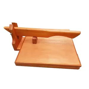 Acacia wooden Dough Pizza Bread Beef Pastry presser at best selling kitchen accessories hot selling's 2023