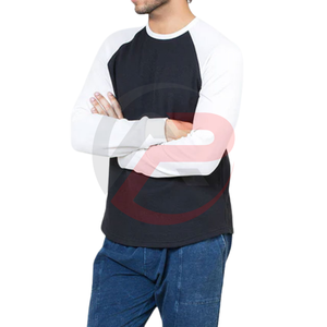 Chemise en coton à manches longues pour homme grande taille à usage extérieur Séchage rapide et respirant avec motif solide - Product Image 3