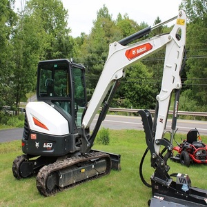 Entrega rápida Bobcats E60 Excavadora sobre orugas Equipo de construcción de calidad premium de alto rendimiento Motor de garantía de 2 años - Product Image 4
