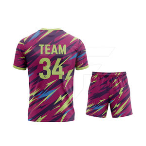 New Style Football <b>Training</b> Soccer Jersey Custom Logo Uniform <b>Socks</b> Pakistan Made Best Quality Soccer Uniform Set 100% Polyester - Product Image 2