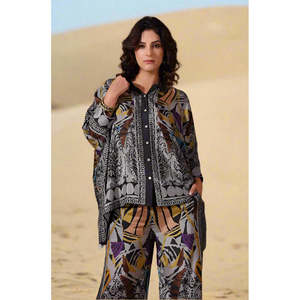 ชุดเซ็ตสองชิ้นสีดำ Noir Mirage สำหรับผู้หญิง ชุดเข้าชุดสีพื้นทันสมัย ไซส์ XS-3XL - Product Image 3