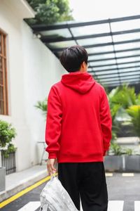 Sudadera con Capucha Personalizada con Logotipo para Mujer, Colores Sólidos, Informal, con Bolsillos Grandes, Sudaderas con Capucha al por Mayor - Product Image 5