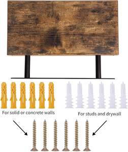浮动搁板壁架一套<span class=keywords><strong>2</strong></span> 15.7英寸悬挂搁板，带浴室卧室卫生间厨房支架 - Product Image 6