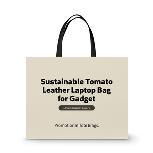 Borsa per Laptop in Pelle di Pomodoro Sostenibile per Amanti dei Gadget - Product Image 3