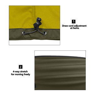 Premium Quality <b>Men's</b> Sleeveless Softshell <b>Vest</b> Full Zip Windbreaker for Outdoor Golf Travel & Hiking Unique Style Plus Size - Product Image 4