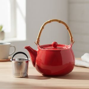 Théière de qualité supérieure 3460170A-0.8, sans danger pour les aliments, service à thé en céramique multi-usages, 800 ml - Product Image 6