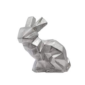 Fabricante y exportador de esculturas metálicas decorativas de mesa de calidad superior de conejo a bajo precio Metal de diseño hecho a mano - Product Image 4