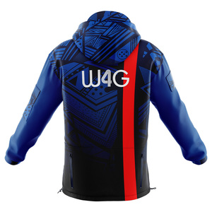 Veste de ski de snowboard d'hiver pour hommes imperméable coupe-vent respirant écologique Polartec séchage rapide fermeture à glissière grande taille - Product Image 5