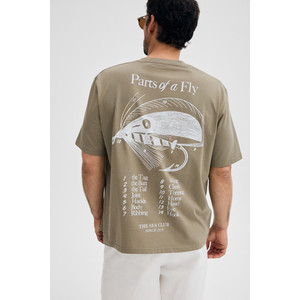 GRIMELANGE GIGANEST เสื้อยืดคอกลมพิมพ์ลายผ้าฝ้ายออร์แกนิก 100% สำหรับผู้ชาย - Product Image 1
