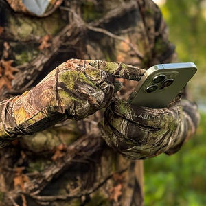 Gants de chasse tactiques pour hommes avec poignets ajustables, tissu respirant et forte adhérence de la paume pour les sports de plein air, personnalisation de la marque - Product Image 3