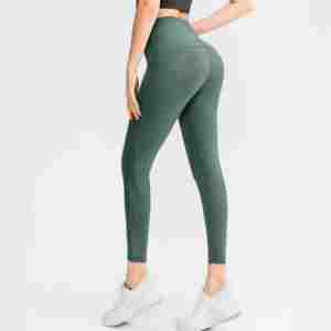 Leggings sans couture pour femmes de haute qualité, très demandés - Vente en gros de pantalons de yoga, de fitness et de sport, durables, respirants et à séchage rapide - Product Image 3