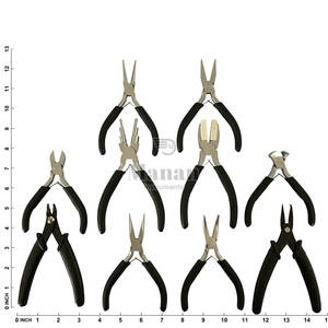 Professional Stainless Steel Jewelry Making <b>Pliers</b> <b>Set</b> with Beading Wire Wrapping Tools for Jewelry Craftsmanship - Product Image 2