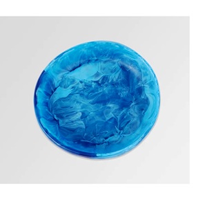 Tazón de tierra de resina de menta hecho a mano más vendido Aspecto de mármol de alta calidad Tamaño pequeño El mejor precio Hecho EN LA India - Product Image 3