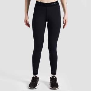 Leggings Run Rise Charcoal coupe slim taille haute évasée avec fermeture élastique respirante en nylon/spandex grande taille longueur cheville XS - Product Image 1