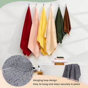 OEM Service Luxury <b>Bath</b> <b>Towel</b> <b>Set</b> Best Quality Woven Cotton for Hotels High Water Absorption <b>Bath</b> <b>Towel</b> - Product Image 5