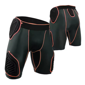 Premium Quality New Pattern American Football <b>Girdle</b> Pants 5 Padded Pant Football <b>Girdle</b> Short for Men - Product Image 4