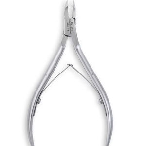 OMI-Pince à cuticules professionnelle en acier inoxydable finition chromée, kit d'outils de manucure et pédicure, design brillant, CL-203 - Product Image 1