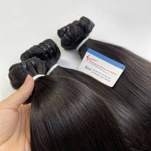 ¡Producto Popular! Proveedores de cabello humano Remy virgen vietnamita crudo tejido de cabello lacio natural dibujado Doble - Product Image 4