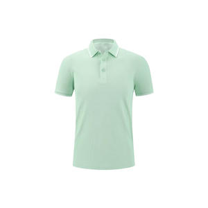 Vente en gros de polos de golf décontractés à manches longues pour hommes, impression de motifs de logo personnalisés, design solide, différentes tailles 100% coton - Product Image 5