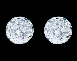 เพชรทรงกลมเจียระไนแบบดอกไม้ ได้รับการรับรองจาก IGI เพชรเพาะเลี้ยง สี E/F ความสะอาด VVS/VS สำหรับเป็นของขวัญวันเกิดและอื่นๆ - Product Image 1