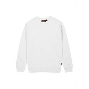 U-<b>POWER</b> <b>Brushed</b> Crewneck Sweatshirt OMBO White for Workwear - Product Image 1