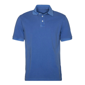 Camisa de Golf Transpirable de Doble Botonadura para Hombre, de Poliéster/Algodón, con Logotipo Personalizado, Estilo Moderno, Bordado, Diseño Sólido, para Equipo - Product Image 1