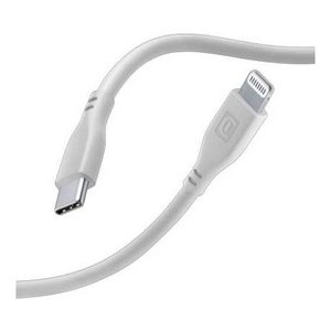 Cable Lightning Certificado por Apple MFi de 1.2M, Cable Suave Plateado - Product Image 1