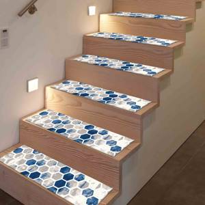 พรมลายเรขาคณิต พรมพิมพ์ลายโบโฮสไตล์ชาติพันธุ์ พรมบางทำความสะอาดง่าย พรมปูพื้น - Product Image 4