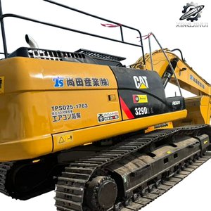 Excavatrice sur chenilles d'occasion CAT 329D2L, marque japonaise d'origine, 29 tonnes, excavatrice sur chenilles de taille moyenne, excavatrice d'occasion - Product Image 1