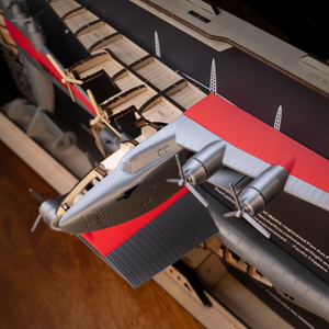 Maqueta de Avión de Carga en Plástico 2.5D con Marco - Nueva Condición Tipo Pacific Clipper - Product Image 2