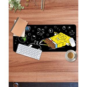 Alfombrilla Ergonómica para Escritorio de Bob Esponja, 70 x 30 cm, Tamaño Personalizado, Cuero PU con Reposamuñecas, Alfombrilla Cuadrada Calefactable - Product Image 2